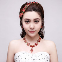 Clearance] Bride wedding dress accessories birthday crown headdress Korean accessories hair accessories hair comb HG101