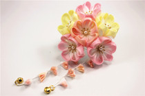Japanese Japanese fine flower clothes hair hair Japanese style Japanese female handwriting and wind hair decoration cos
