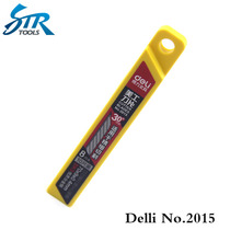 Auto film tool Deli paper cutting blade Film cutting replacement blade 9mm small 30-degree pointed art blade
