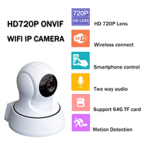 720p night vision wireless IP Camera WIFI webcam RTSP Onvif remote housekeeping shop CCTV