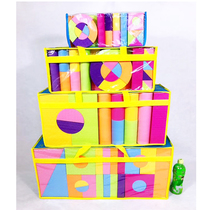 Children sponge Soft building blocks Teach big number spelling and inserting kindergarten 3-6-year-old foam building block Taverless Fort EVA building block