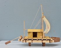 KON tiki Helios raft model kit