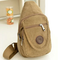 New Male Thickening Canvas Chest Bag Han Edition Leisure Outdoor Sports Riding Bag Single Shoulder Bag Inclined Satchel Multifunction Bag