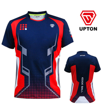 2018 New South Korea UPTON badminton suit mens and womens sportswear mechanical armor wind speed dry short-sleeved T-shirt