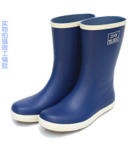 Couple models rain shoes for men and women rain shoes outside single quality super golf rain boots water shoes rubber shoes