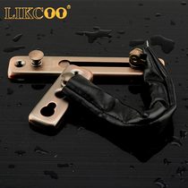 Door stainless o door chain hottie thick anti-co chain lock bolt safety chain door buckle theft hotel anti-Lik steel
