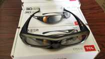 Original TCL LCD TV V7200 P6100 E5390A 3D glasses GX13AF infrared rechargeable
