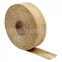 Glass fiber with coated vermiculite fireproof heat insulation with high temperature and heat insulation with plantain cloth tape exhaust pipe wound