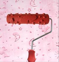 Small moon inch Liquid wallpaper printing roller brush wall artifact diatom mud embossing roller liquid wall tool 165