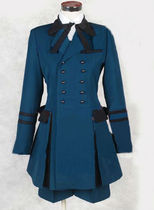 cosplay Anime Black Deacon Balart Sky Blue Costume cos Custom
