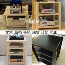 Sound star amplifier shelf Solid wood audio rack Professional equipment cabinet Speaker equipment cabinet support customization