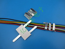 MWC-2515 thin wire metal fixing clip Wall self-adhesive mesh cable clip wire fixing clip
