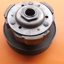 GY6-125 Haumai 125 Kwangyang moped scooter rear belt pulley driven wheel clutch assembly