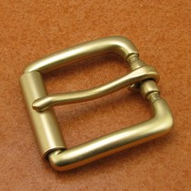 Brass 40mm belt buckle copper pin buckle waist belt buckle 5902
