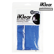 iKlear IK-12MINI travel size ultra-fine deerskin cloth watch mobile phone camera lens cleaning cloth