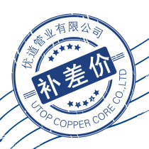 Udo copper core water pipe ppr water pipe high-end seamless ppr copper pipe copper plastic pipe joint accessories to make up the difference