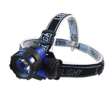 New cost-effective strong light headlight led 3w high-power outdoor headlight economical one-gear switch