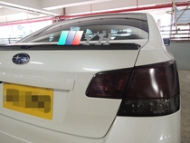 Suitable for carbon fiber Subaru 2009-2014 Legacy car modification parts tail wing