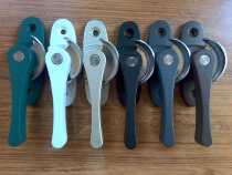 Kirin brand two-way Crescent lock aluminum alloy window lock plastic steel door and window lock with lock hook