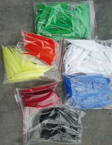 Arrow feather real feather turkey feather 4 inch shield feather right feather carbon arrow aluminum arrow beauty hunting arrow traditional arrow multi-color shield shape