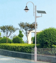 Factory direct sales 3 meters 4 meters garden lights Park residential villas outdoor lights iron energy-saving super bright solar street lights