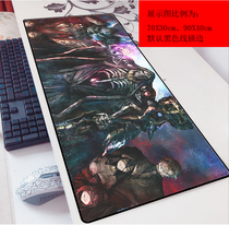 King of the dead game 3mm mouse pad oversized 90x40 animation cartoon laptop keyboard pad customization