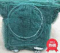 There is Festival-free encrypted with winged shrimp cage Shrimp Mesh Fishing Net Folded Yellow Eel Cage Fish Nets Fish Nets