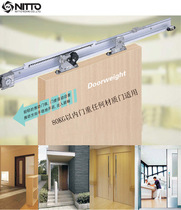 Japan imported NITTO NSC-C48 push-pull hanging sliding door unit manual opening and automatic closing damping buffer