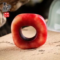Natural blood camel bone ring pendant star moon King Kong Buddha Pearl back cloud hump with the shape of the ring pendant accessories S