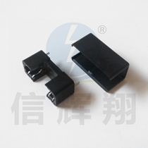 PCB installation fuse holder 5X20 base double card strap cover