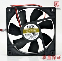 Original AVC F1225B12H 12V 0 45A 12cm 12025 double ball chassis cooling fan