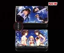 NEW3DSLL3DSXL pain machine film sticker passer-by woman 3ds color stickers anime pain stickers color film cartoon