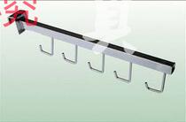 304 stainless steel square tube badminton racket hook Tennis racket display rack Stationery display rack shelf