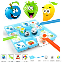 Fruit suction table games parent-child interactive childrens educational toys logical thinking training to improve concentration