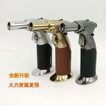 Inspection of gold flame gun lighter outdoor barbecue igniter baking gas gun metal welding high temperature welding gun