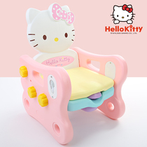 Children cute cartoon music toilet Baby backrest toilet defecation training potty urinal Baby toilet chair
