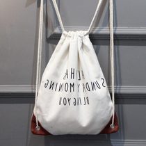 korean version of rope shoulder bag rope mens and womens