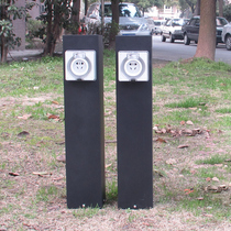 Finger lawn socket column outdoor waterproof socket column RV camp water and electricity pile hydropower column