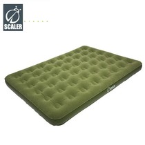 SCALER outdoor camping inflatable bed widened thickened double folding air cushion Z6762020