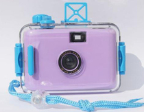 Douyin waterproof camera South Korea imported super cute waterproof 4 meters variety of colors can choose purple