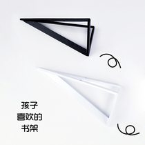 Bracket Bracket Tripod Wall shelf Load-bearing Nordic shelf Support frame Fixed layer plate bracket Partition frame bracket
