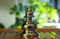 Titanium brother top pure titanium incense burner Santan Tower incense burner large mosquito coil incense