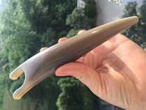 High-grade natural white buffalo horn nose cervical spine dynamic massage Tiger pling bar meridian massage stick