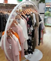 Clothing store shelves bridal shop floor-to-ceiling clothes hangers to buy clothes shelves hanging display cabinet stalls childrens clothing