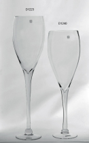 Transparent Glass Vase Hem Wine Glasses Styling Living-room Craft Home Accessories Modern Fashion High Foot Bottle-like board room