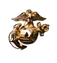 US military fans soldiers Marines gown big cap badge metal badge screw military title