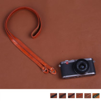 cam-in Italian plant-tanned cowhide professional camera back strap Leather shoulder strap Round hole interface CS204