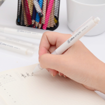 Morning light stationery gel pen 0 5 Youpin water pen signature pen Carbon black simple press gel pen bullet