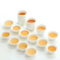 Mingfeng Ceramic Kung Fu tea set Jade porcelain small teacup Tea cup Porcelain small Teacup Kung Fu tea cup Tea cup