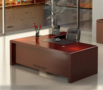 Boss desk Solid wood 1 8m 2 m 2 4 m solid wood in the boss table boss table is simple modern